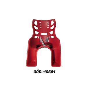 CADEIRINHA TRAS CARONA BIKE VERMELHA STYLL