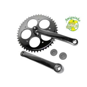 PEDIVELA 26 C RODA DENT 46 CROMADO  IMPORT