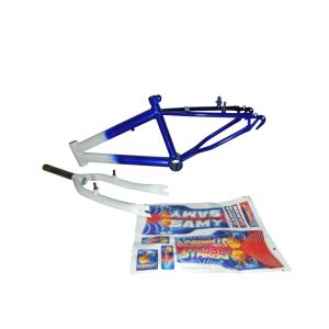 KIT 16 MASC V BRAKE BICOLOR BRAZUL SAMI