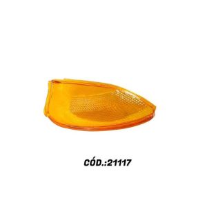 LENTE PISCA BIZ 100 TRAS ESQ AMARELA VALPLAS