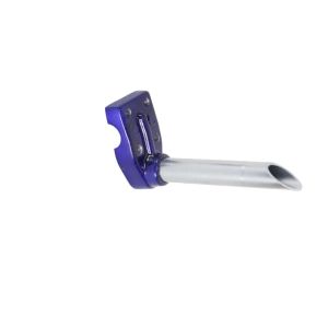SUPORTE CROSS ALUM 4 PARAF AZUL RDBIKE