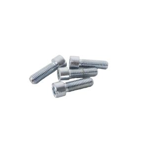 SUPORTE CROSS ALUM 4 PARAF BRANCO RDBIKE