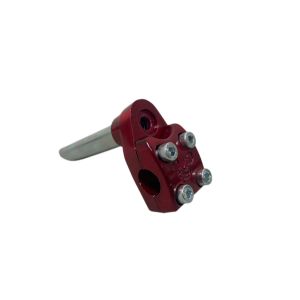 SUPORTE CROSS ALUM 4 PARAF VERMELHO RDBIKE