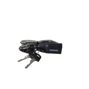 CADEADO 80CM CORRENTE ACO C CHAVE PRETO TANGSHAN