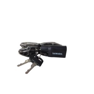 CADEADO 80CM CORRENTE ACO C CHAVE PRETO TANGSHAN