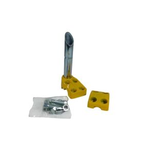 SUPORTE CROSS ALUM 4 PARAF AMARELO GLOMETAL