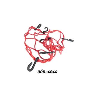 REDE ELASTICA P CAPACETE MOTO VERM PIRACAPA