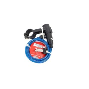 CADEADO 100MX06MM ESPIRAL AZ CHAV ABSOL ABSOLUTE
