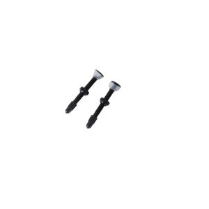 VALVULA TUBELESS 48MM PRETO ABSOLUTE