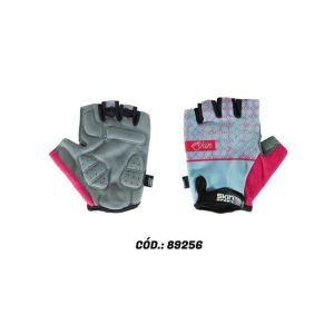 LUVA BIKE FEM SKIN SPOR VENUS M AZRS SKIN SPORT