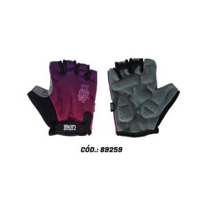 LUVA BIKE FEM SKIN SPOR VENUS P ROXO SKIN SPORT