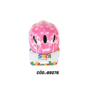 CAPACETE INF ABS SHAKE PRINCESA M ROSA ABSOLUTE KIDS