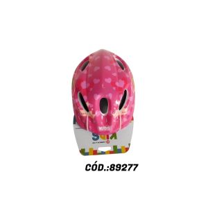 CAPACETE INF ABS SHAKE PRINCESA P ROSA ABSOLUTE KIDS