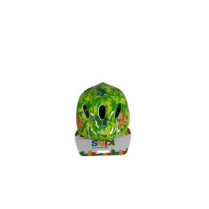 CAPACETE INF ABS SHAKE DINO P VERDE ABSOLUTE KIDS
