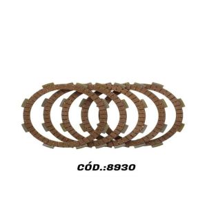 DISCO EMBREAGEM CGMLTURTITAN 5 PCS OEM JI