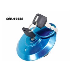 TAMPA TANQUE TITANXLR125 CROMADA AMIX