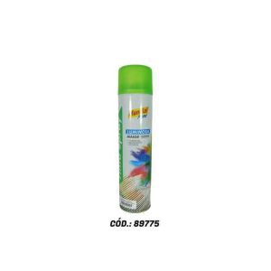 TINTA SPRAY LUMINOSA 400ML NEON VERDE MUNDIAL