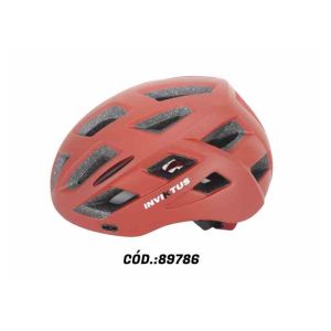 CAPACETE ADULT C PISCA HEL162 VERM FOSC INVIKTUS