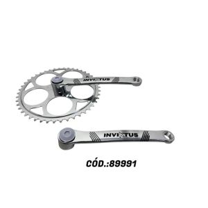 PEDIVELA 26 C RODA DENT 46 CROMADO  INVIKTUS