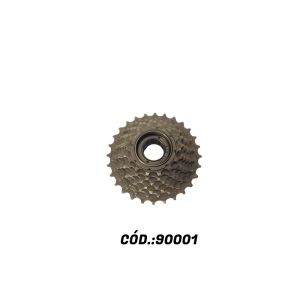 RODA LIVRE 7 VEL INDEX 1428D MARROM SAN YOU