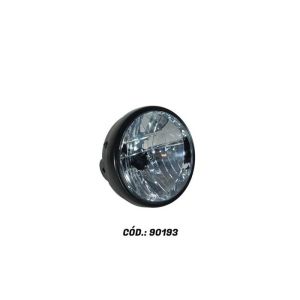 FAROL COMPLETO TITAN 150 S LAMP ARO ACO PROJECAO
