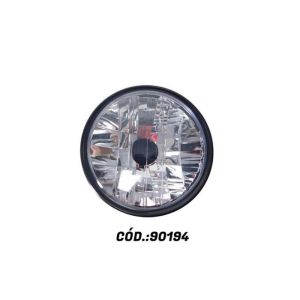 FAROL COMPLETO TITAN 125 S LAMP ARO ACO PROJECAO