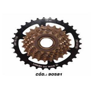RODA LIVRE 7 VEL INDEX 1434 MARROMPT INVIKTUS