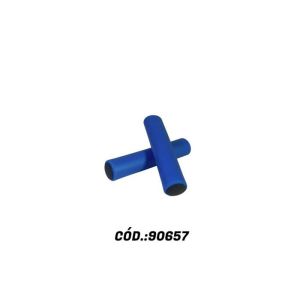 PUNHO MTB SILICONE C BLISTER AZUL GTS