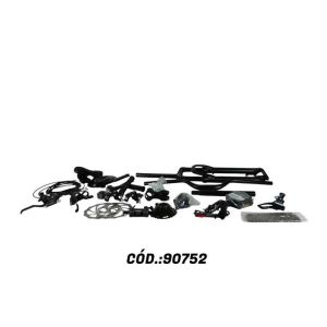 KIT PECAS 29 MTB 21 VEL GD CURVO SARO KIT PECAS
