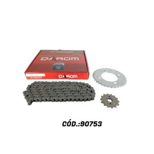 KIT TRACAO BIZ 100 1215 1045 DAROM