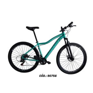 KIT BIC 29 AL17 FEM VERDE PNEU PRETO RT ABSOLUTE