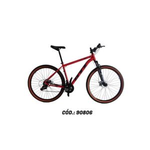 KIT BIC 29 AL19 MASC VERMELHO PNMARR RT GTI