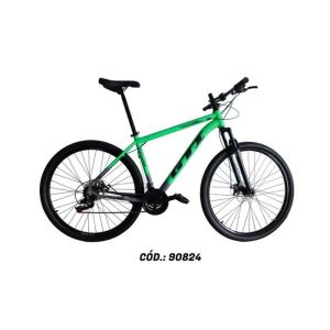 KIT BIC 29 AL19 MASC VDCZ PNEU PRETO RT GTI