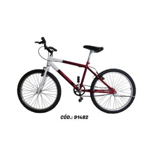 KIT BIC 24 MASC VERMELHOBRANCO SAMI