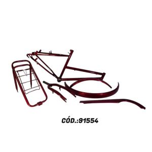 KIT 24 POTY MOD CALOI V BRAKE VERMELHO SAMI