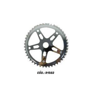 RODA DENT 46 DTS RAIADA 22 MM CROMADA MF