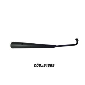 ESCAPE MOD ORIGINAL BIZ 125 PRETO POLIMET