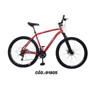 KIT BIC 29 AL 21 MASC VERMELHO PN PT RT IGK PRO