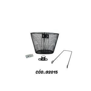 CESTA 16 PEQ 24X18X17CM PRETA LOGAN