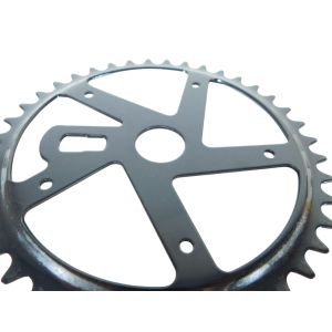 RODA DENT 40 DTS RAIADA PRETA BRILHANTE AMR