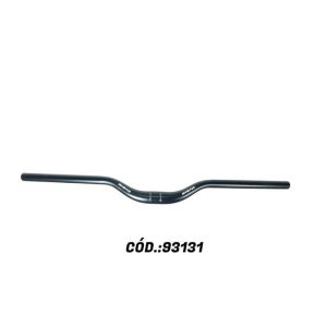 GUIDON ALUM MTB 318X720MM CURVO 40MM PT INVIKTUS