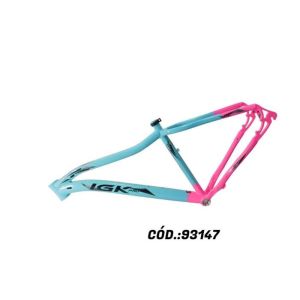 KIT 29 ALUM 17 347MM FEM BIC PINKTURQ IGK PRO