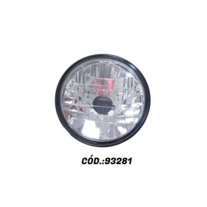 FAROL COMPLETO FACTOR 125 09 ARO ACO PT PROJECAO