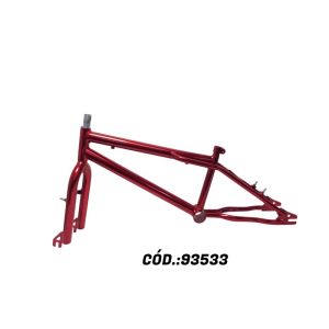 KIT 20 MASC V BRAKE FREESTYLE CROMO VERM DINIZ