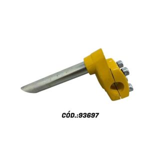 SUPORTE CROSS ALUM 4 PARAF AMARELO RDBIKE