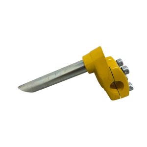 SUPORTE CROSS ALUM 4 PARAF AMARELO RDBIKE