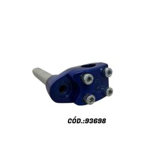 SUPORTE CROSS ALUM 4 PARAF AZUL RDBIKE