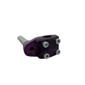 SUPORTE CROSS ALUM 4 PARAF VIOLETA RDBIKE