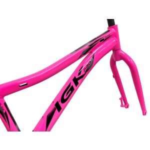 KIT 24 ALUM 347MM FEM CGRF PINK IGK PRO