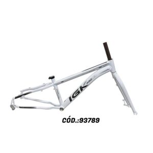 KIT 24 ALUM 347MM MASC CGRF BRANCO IGK PRO
